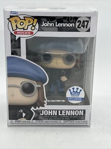 Funko Pop! Rocks John Lennon #247 en Peacoat Funko Shop exclusivo con protector - Imagen 1 de 5