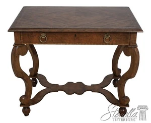 61633EC: BAKER Continental Style Walnut Dressing Table - Picture 1 of 12