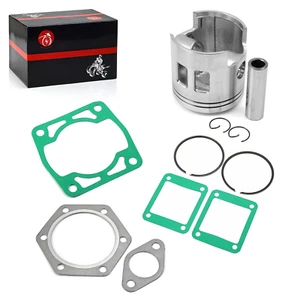 Engine 0.5Mm Oversize Top End Piston & Ring & Gasket Rebuild Kit for EZGO 2 Cycl - Picture 1 of 12