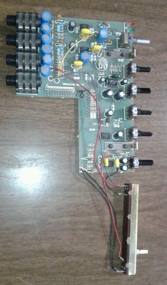 Rare Biamp MAXXAM Stereo mixer channel strip with 60mm slider - Image 1 of 1