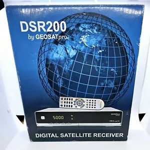 NUEVO CAJA ABIERTA GEOSATpro DSR200 Receptor Digital de Satélite 5000 Canales de TV/Radio - Imagen 1 de 6