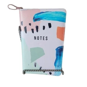 True Story Faux Leather Zip Around Closure Notebook New without Tags - Picture 1 of 4