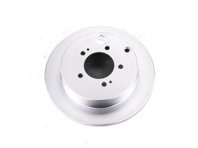 For 2009-2015 Mitsubishi Lancer Brake Rotor Rear Power Stop 34245CRGR 2010 2011 - Image 1 of 2