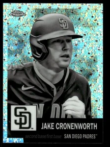 2022 Topps Chrome Platinum BLACK AND WHITE Jake Cronenworth San Diego Padres - Picture 1 of 2