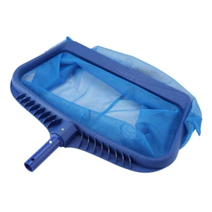 Lightweight Leaf Skimmer Fine Mesh Net Deep Bag Swimming Pool Pond Tub AOS BX - Picture 1 of 8