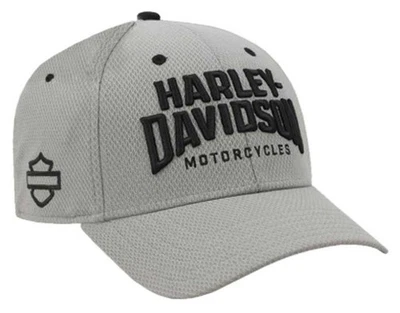 Harley-Davidson Men's Embroidered Athletic Curved Bill Adjustable Baseball Cap - Image 1 of 3