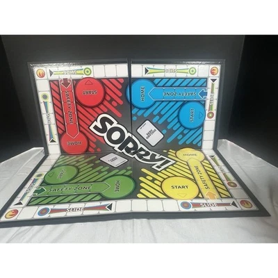 Sorry! Fire & Ice Board Replacement Board Only 2013 Hasbro Board Game Piece - Image 1 of 4