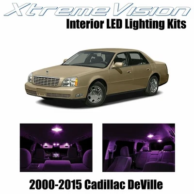 XtremeVision Interior LED for Cadilac DeVille 2000-2005 (10 PCS) Pink - Image 1 of 4