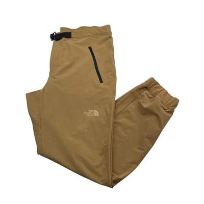 Calça de caminhada ao ar livre The North Face masculina FlashDry-XD com cinto cáqui/castanho • Grande - Imagem 1 de 4