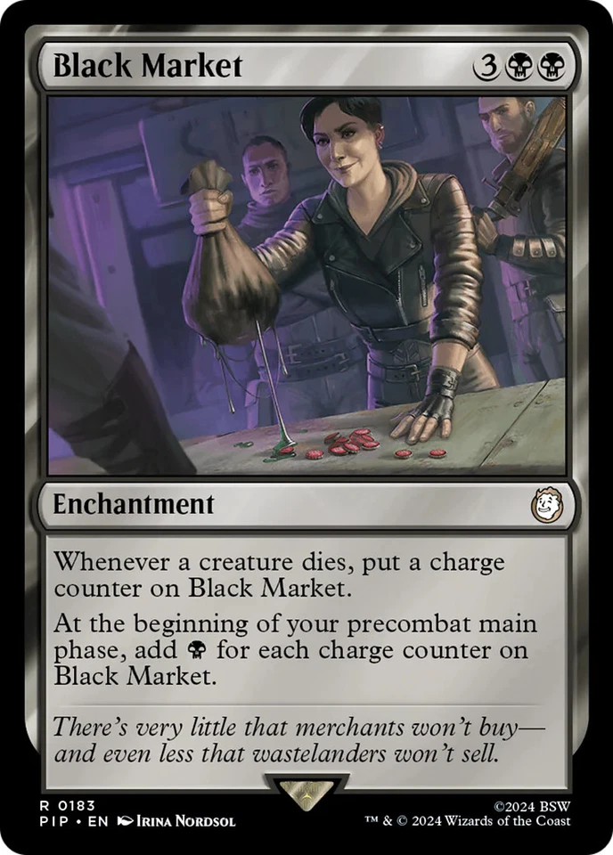 MTG Black Market [Fallout] Near Mint Magic - Image 1 of 1
