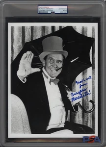 BURGESS MEREDITH as THE PENGUIN in BATMAN Signed Autographed 8 x 10 Photo - PSA - Picture 1 of 2