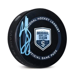 Ron Francis Autographed Seattle Kraken Inaugural Season Official Game Puck - Picture 1 of 1