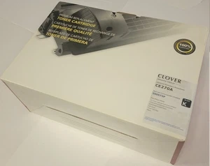 Clover CE270A BLACK Toner Cartridge Replacement for HP CE270A - 650A - Picture 1 of 2