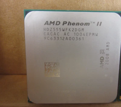 AMD Phenom 2 Black Edition AM3 3.2 GHz Dual-Core (HDZ555WFK2DGM) Processor CPU - Image 1 of 3