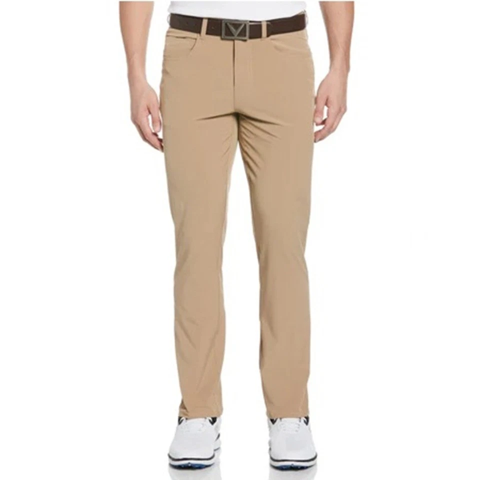 NUEVO Pantalones de Golf Callaway Horizontal Textura 5 Bolsillos Para Hombre - ¡Elige Talla y Color! Foto 1 de 1
