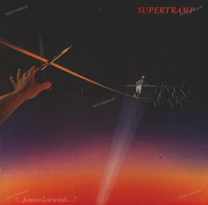 Supertramp - ...famous last words... - Czechoslovakia LP 1985 (VG+/VG) . - Picture 1 of 1