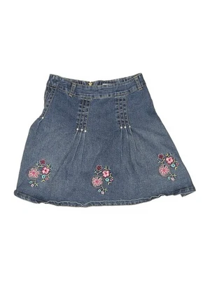 Deux Par Deux Girls Blue Denim Skirt 8 - Image 1 of 2