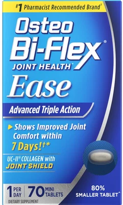 Osteo Bi-Flex Ease con Colágeno UC-II, 70 Comprimidos Exp:01/27 Foto 1 de 2