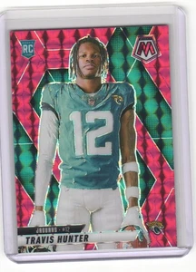 2025 Mosaic Travis Hunter Red Prizm Variation Rookie RC #279 HOBBY EXCLUSIVE - Picture 1 of 2
