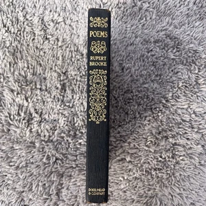 The Collected Poems Of Rupert Brooke Leather Pocket Size Vintage Book - Bild 1 von 19