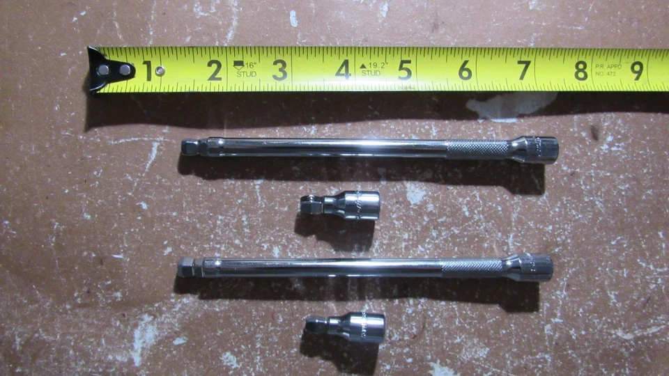 NUEVO Juego de extensión Snap On 1/4" Drive Wobble NUEVO 6" TMXWP6 y TMXW1 Foto 1 de 1