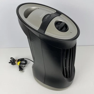 Honeywell QuietClean Electrostatic Air Purifier Black Silver HFD010BTHS - Image 1 of 4