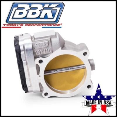 Corpo do acelerador BBK 85mm desempenho compatível com 18-23 Ford Mustang GT / 18-20 F-150 5.0L - Imagem 1 de 4