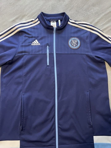 Adidas New York City Football Club Full Zip Track Jacket Men's Size XL Cover