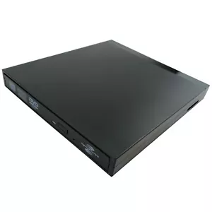 USB 3.0 External LightScribe DVD Writer PC Portable Drive MicroSD SD Card Reader - Picture 1 of 6
