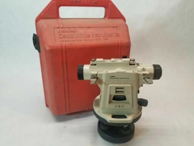 David White LT8-300 Level-Transit with Optical Plummet