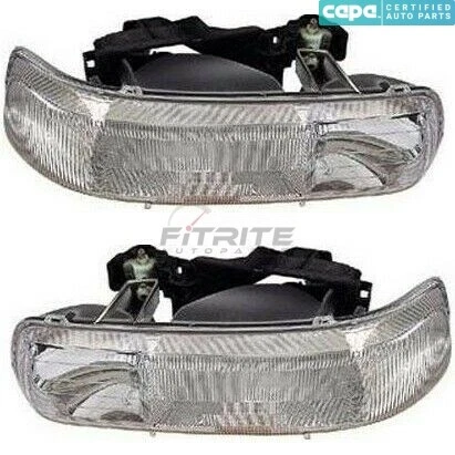 全新 两套 LH 右握前照灯总成 适合雪佛兰 Suburban 1500 2000 - 2006 — 第 1/1 张图片