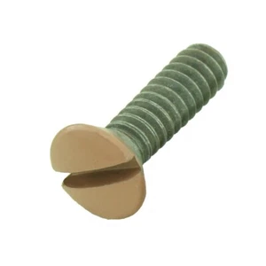 6/32 X 1/2 Oval Copper Head Machine Screw Pack of 100 - Picture 1 of 1