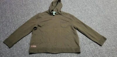 Ralph Lauren 连帽衫女式全拉链连帽运动衫长袖 P/L 码 — 第 1/3 张图片