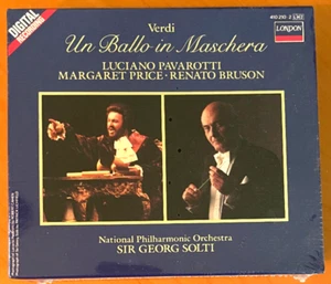VERDI Un Ballo in Mashera PAVAROTTI SOLTI LONDON 1985 3CD BOX SET RARE SEALED - Bild 1 von 2