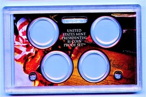 (1) ONE RE-USABLE SNAP-TITE  MINT PLASTIC HOLDER INSERT HOLDS FOUR DOLLARS - Picture 1 of 2