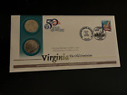 2000 Virginia State Quarters P&D Set. First Day Issue. Free Shipping