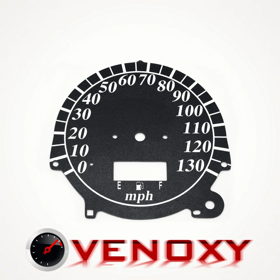 Velocímetro facial Suzuki VL 1500 Intruder LC calibre MPH PRETO - Imagem 1 de 1