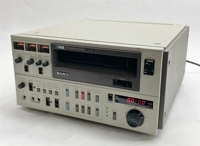 Sony VO-5850 U-Matic Videocassette Tape Videorecorder Player unbekannt - Bild 1 von 4