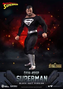 Superman Black Suit figurine DC Comics Dynamic Action Heroes Beast Kingdom 20 cm - Imagen 1 de 6