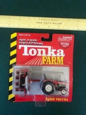 Maisto Tonka Farm Tractor and Row Crop Planter, Die Cast Collection! - Image 1 of 2