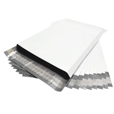 2.5 Mil Poly Mailers Shipping Bags Mailing Envelope Self Sealing 6X9 10X13 15X19 - Image 1 of 4