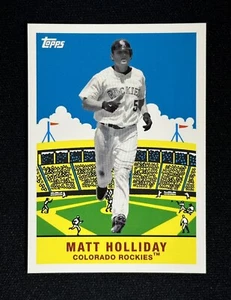 2007 Topps Matt Holiday Flashback Friday #FF7 Baseball Card Colorado Rockies - Picture 1 of 2