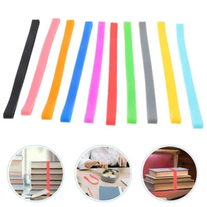 10 Pcs Pen Box Bands Material Notebook Elastic Elastics Rubber - Picture 1 of 12