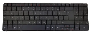 NEW PACKARD BELL DT85 TJ65 TJ67 TJ71 TJ75 TJ77 TR81 TR8 KEYBOARD TASTATUR GERMAN - Zdjęcie 1 z 2