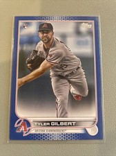 2022 Topps Tyler Gilbert Rookie Card Blue Parallel #130 Arizona Diamondbacks