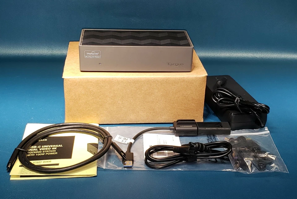 Estación de Acoplamiento Universal DV4K TARGUS DOCK190USZ Targus USB-C 100W DOCK190 Foto 1 de 1