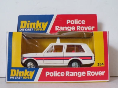 DINKY TOYS 254 POLICE RANGE ROVER VERY NEAR MINT BOXED 1979 - Image 1 of 4