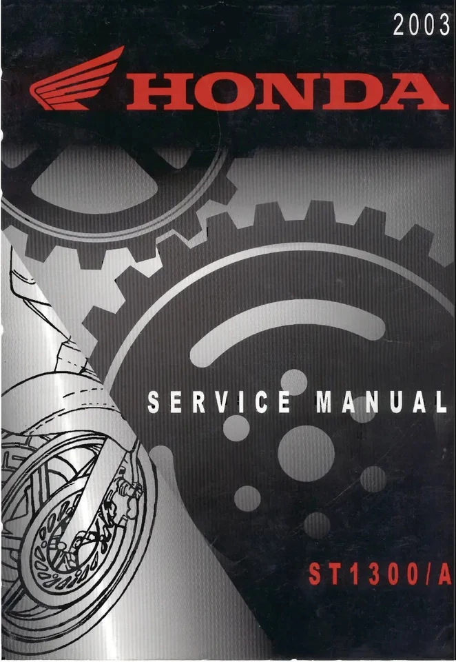 Honda St1300 Workshop Manual 03 - Image 1 of 2