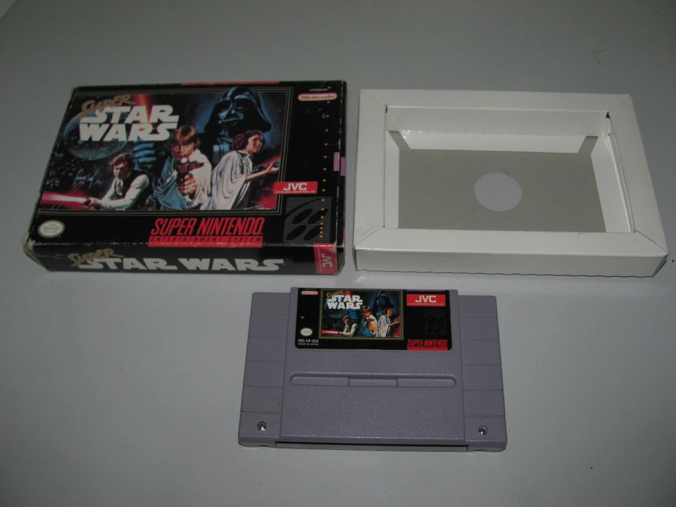 Super Star Wars For SNES Boxed NTSC-U/C (US/Canada) Format Free Post World Wide - Image 1 of 4