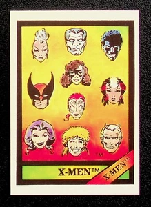 #7 1987 X-Men MARVEL COMIC IMAGES MARVEL SERIES 1 - Bild 1 von 3